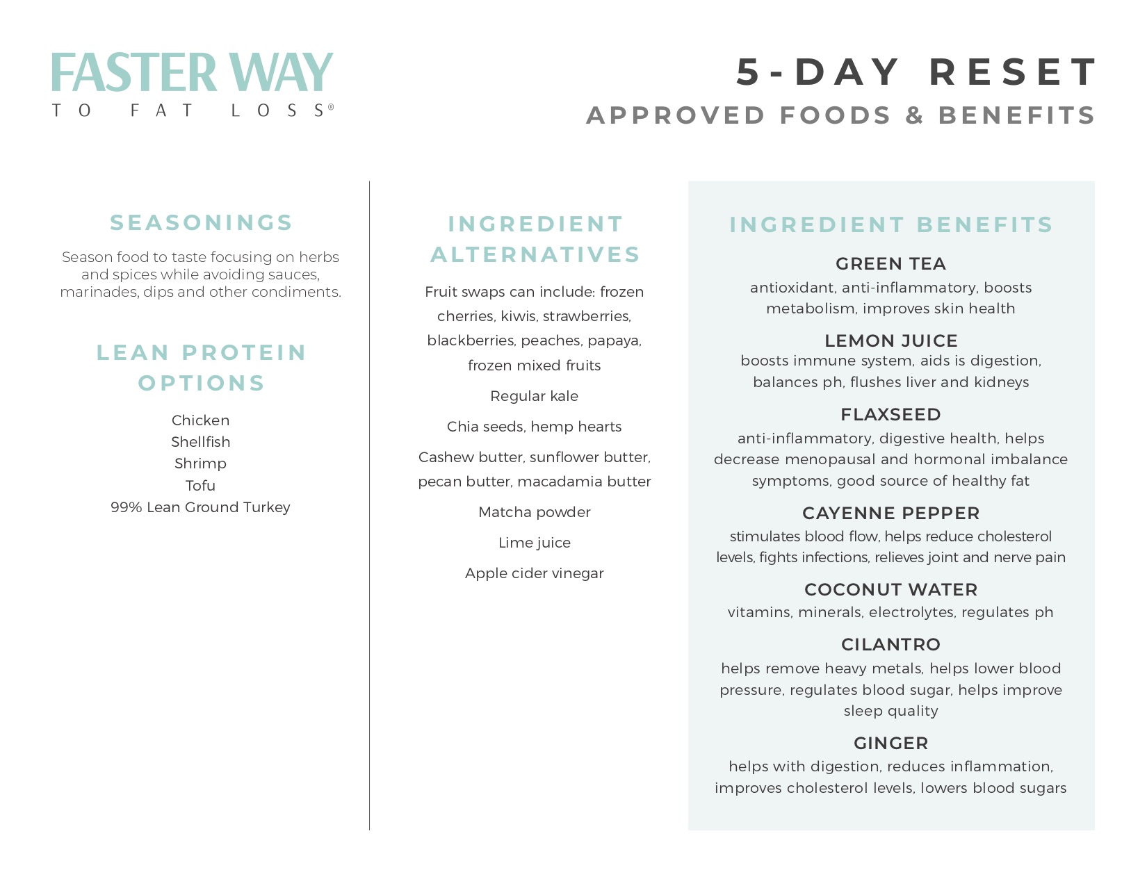 June 5 Day Reset 4